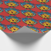 Blue Crab Maryland Black-eyed Susan - Red Cadeaupapier (Hoek)