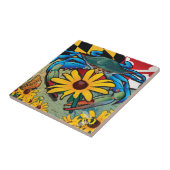 Blue Crab Maryland Black-eyed Susan Tegeltje (Zijkant)