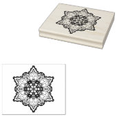 Blue Crab Monster Design Rubberstempel (Gestempeld)