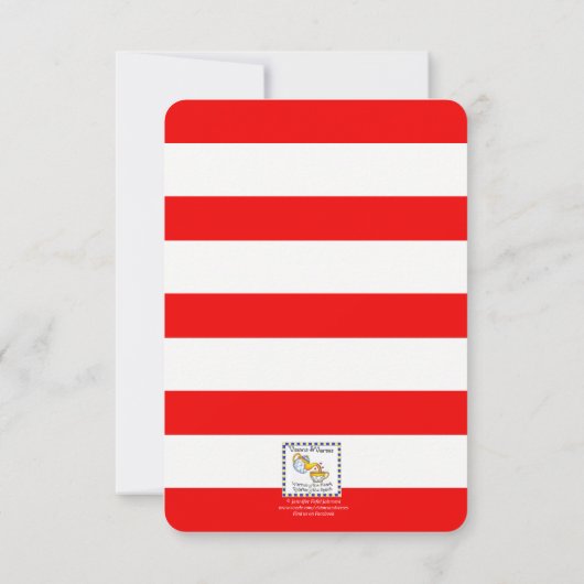 Blue Crab Nautical Summer Party Uitnodiging (Achterkant)