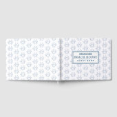 Blue Crab Pattern - Beach House Vacation Rental Gastenboek (Volledig)