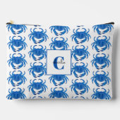 Blue Crab Pattern Etui (Voorkant)