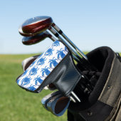 Blue Crab Pattern Golfheadcover (Insitu)