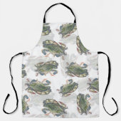 Blue Crab Pattern Schort (Voorkant)