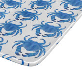 Blue Crab Pattern Snijplank (Hoek)