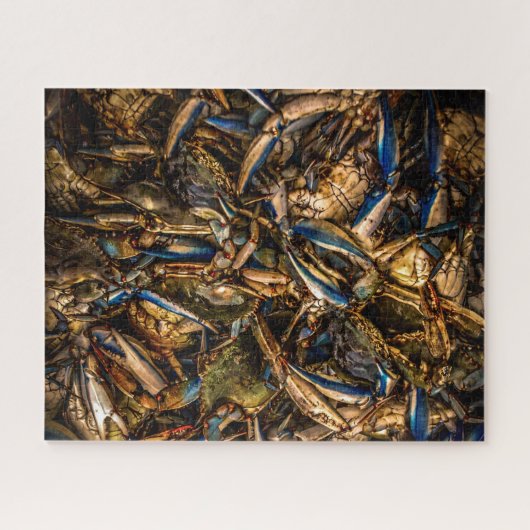 Blue Crab Puzzle Legpuzzel (Horizontaal)