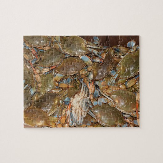 Blue Crab Puzzle Legpuzzel (Horizontaal)