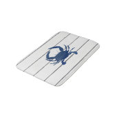 Blue Crab Shiplap Beach Badmat (Gekanteld)