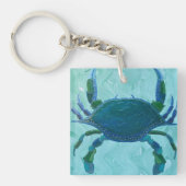 blue crab sleutelhanger (voorkant)
