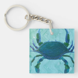 blue crab sleutelhanger