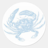 Blue Crab Sticker (Voorkant)