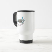 Blue Crab Travel Mug Reisbeker (Voorkant links)