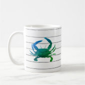 Blue Crab Waterverf Painting Mok (Links)