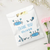 Blue Crab Zee Animals Bedankzakje (Gezegeld)