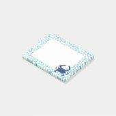 Blue Crab Zee Glass Notes (Schuin)