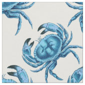 Blue Crabs kustpatroon Stof (Close Up)