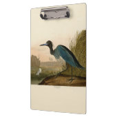Blue Crane Heron Audubon Painting Klembord (Links)