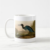 Blue Crane Heron Audubon Painting Koffiemok (Links)