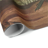 Blue Crane of Heron Birds of America Audubon Print Cadeaupapier (Rol Hoek)