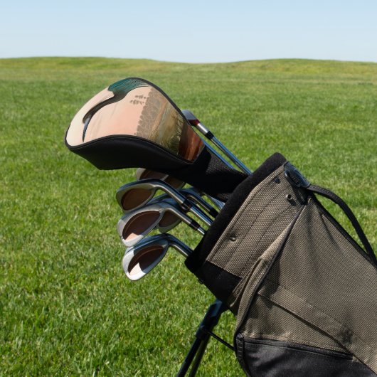 Blue Crane of Heron Birds of America Audubon Print Golfheadcover (Insitu)