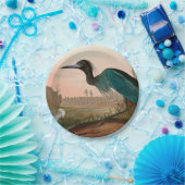 Blue Crane of Heron Birds of America Audubon Print Papieren Bordje (Feest)