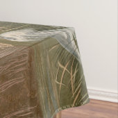 Blue Crane of Heron Birds of America Audubon Print Tafelkleed (Voorbeeld)