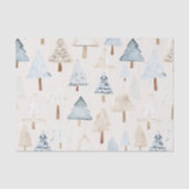 Blue Cream kerstbomen Tissuepapier (Voorkant)