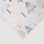 Blue Cream kerstbomen Tissuepapier (Detail)