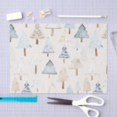 Blue Cream kerstbomen Tissuepapier (Craft)