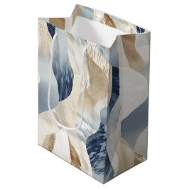 Blue Cream Zee Zand Abstract Medium Cadeauzakje