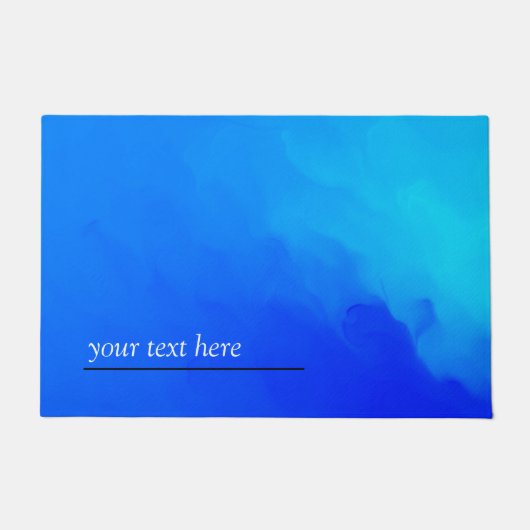 BLUE CREËER UR WON DEURMAT (Voorkant)