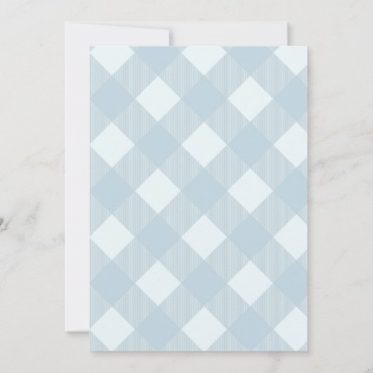 Blue Crest Twins Sailor Boy Eerste Heilige Communi Kaart (Achterkant)