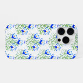 Blue Crocus iPhone Hoesje (Achterkant horizontaal)