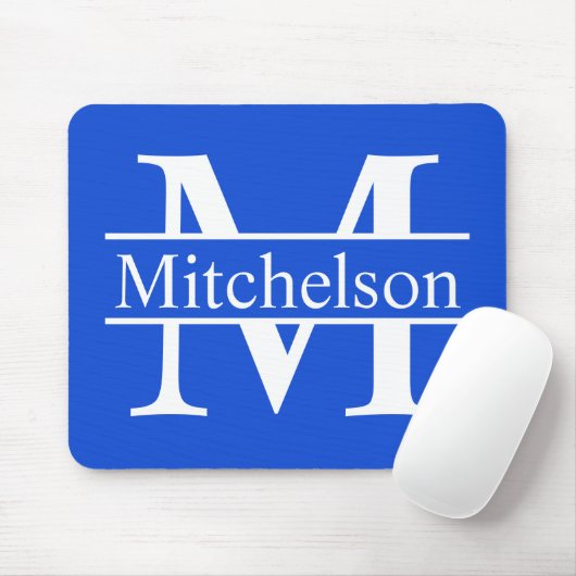 Blue Cross Bar LR Monogram Muismat (Met muis)