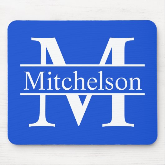 Blue Cross Bar LR Monogram Muismat (Voorkant)