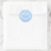 Blue Cross Doop Doopsticker Ronde Sticker (Tas)