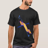 Blue Cross en Gold Sash T-shirt (Voorkant)