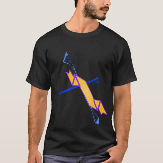 Blue Cross en Gold Sash T-shirt (Voorkant)