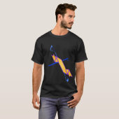 Blue Cross en Gold Sash T-shirt (Voorkant volledig)