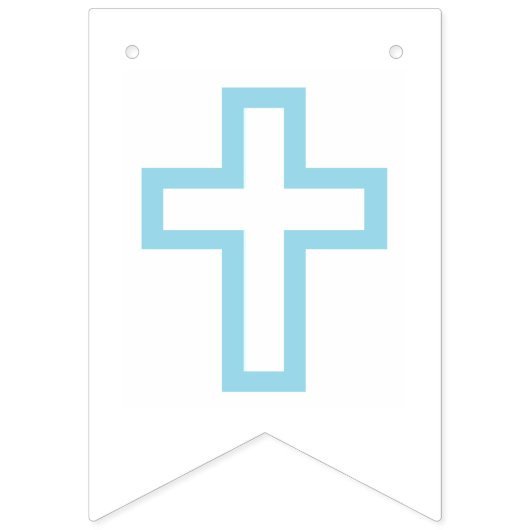 Blue Cross First Communee Banner (Eerste vlag)