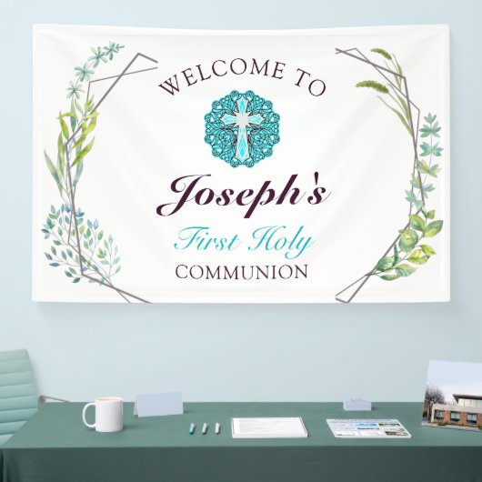 Blue Cross Floral First Heilige Communauteit Welko Spandoek (Beurs)