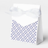 Blue Cross Pendant Pattern Bedankdoosjes (Voorkant Zijde)