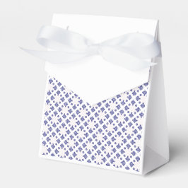 Blue  Cross Pendant Pattern  Bedankdoosjes