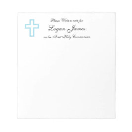 Blue Cross-Personalized Notitieblok