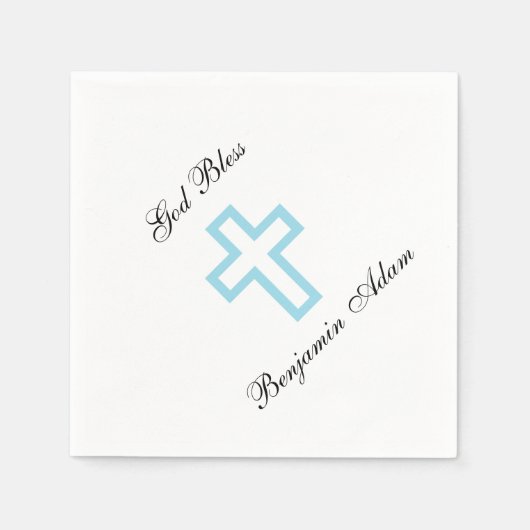 "Blue Cross" servetten (Voorkant)