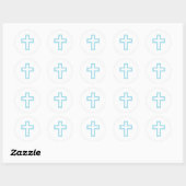 "Blue Cross" Stickers (Vel)