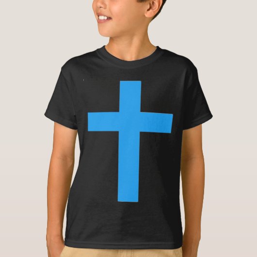 Blue Cross  T-shirt (Voorkant)