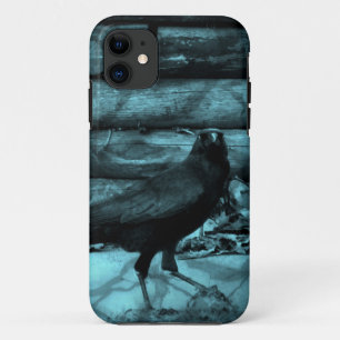 Blue Crow Shadows Case-Mate iPhone Case