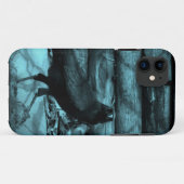 Blue Crow Shadows Case-Mate iPhone Case (Achterkant (horizontaal))