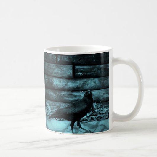 Blue Crow Shadows Koffiemok (Rechts)